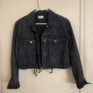 Cropped Denim Jacket
